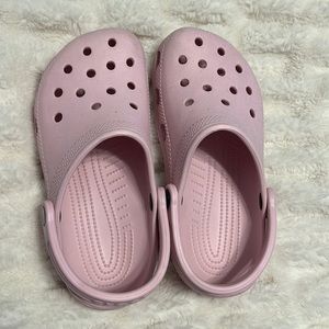 Womens Crocs light pink